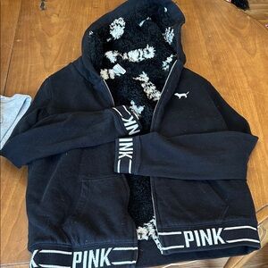 PINK Victoria Secret fur hoodie